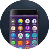 Theme launcher for Samsung galaxy note 7 logo