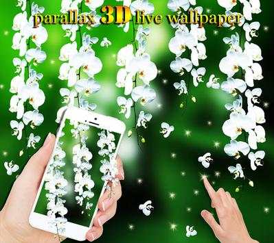 Flowers 3D live wallpaper screenshot 7