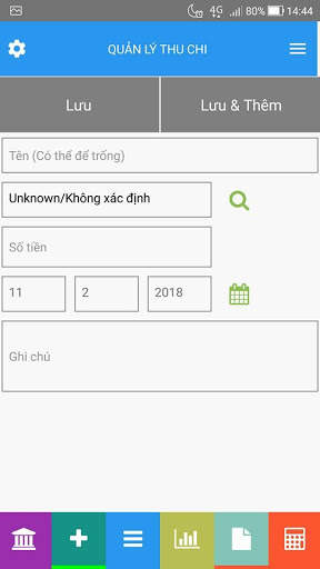Money tracking (Quản lí chi tiêu) स्क्रीनशॉट 4