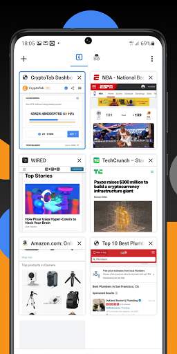 CryptoTab Browser Pro—Mine on a PRO level screenshot 6