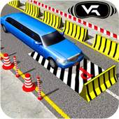 VR limo parking car 3d sim 1.0
