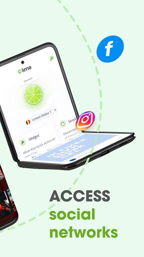 LIME VPN: VPN Super Unlimited Proxy & IP Changer screenshot 3