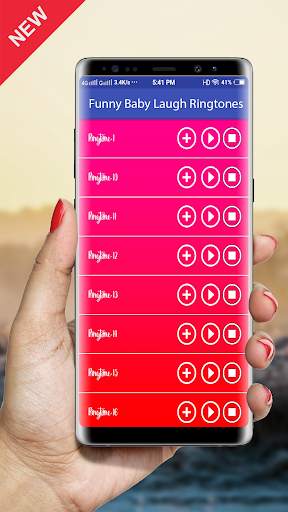 Funny Baby Laugh Ringtones screenshot 1