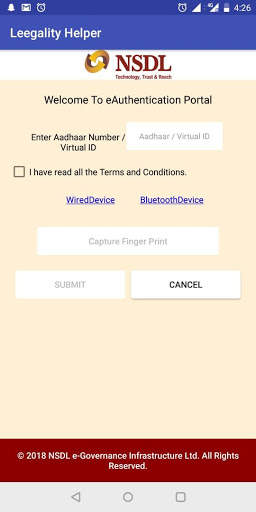 Leegality Helper screenshot 2
