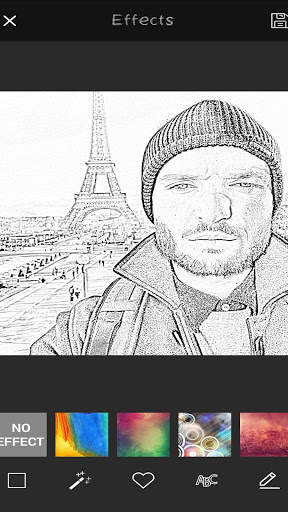 Pencil Photo Sketch : photo drawing effects screenshot 1