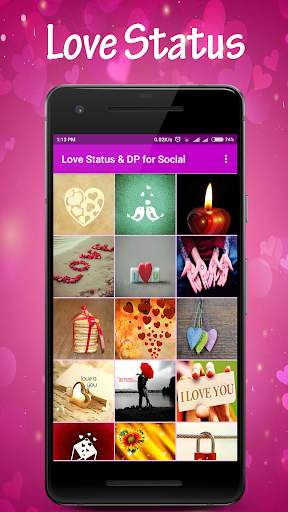 Love Status & DP for Social स्क्रीनशॉट 3