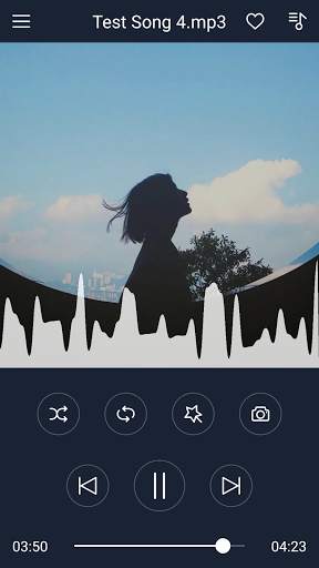Easy Music Player (MP3 Audio Player & All Formats) 5 تصوير الشاشة