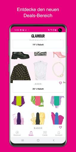 GLAMOUR Shopping screenshot 1