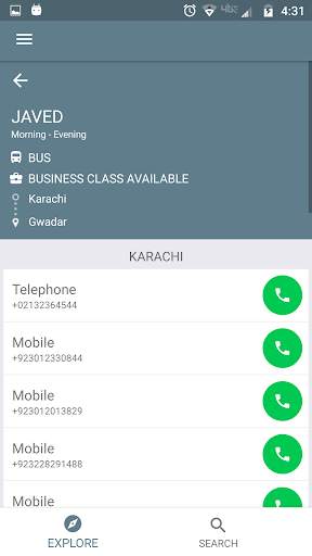 Karwaan - Balochistan Transport App screenshot 5