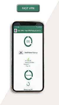 USA VPN - Free VPN Proxy & wi-fi Security - 2020 screenshot 5