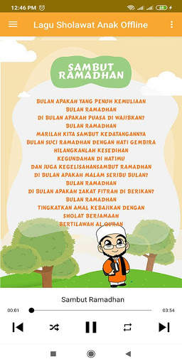 Lagu Sholawat Anak Full Offline screenshot 6