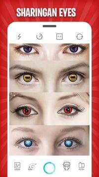 Sharingan Eyes & Rasengan Camera Photo Editor screenshot 7