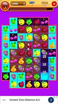 Funny Fruit Match 3 screenshot 5