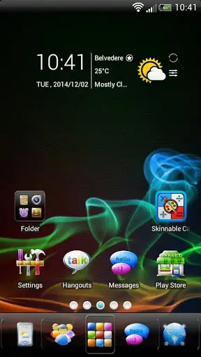 SAMOLED GO Launcher EX Theme screenshot 1