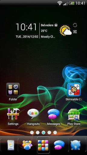 SAMOLED GO Launcher EX Theme screenshot 1