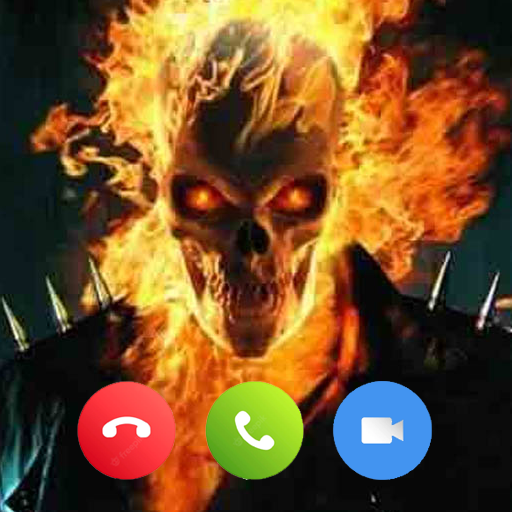 Ghost Rider Fake Video Call icon