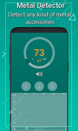 Metal detector with sound: Metal Finder App screenshot 2