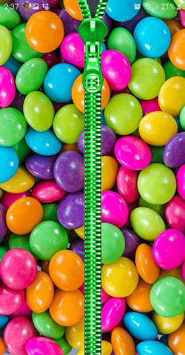 Candy Zipper Lock Screen screenshot 4