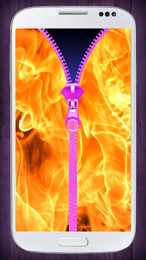 Fire lock screen - Zipper screenshot 8