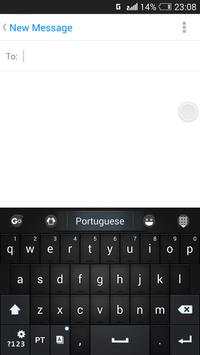 Portuguese Lang - GO Keyboard screenshot 3