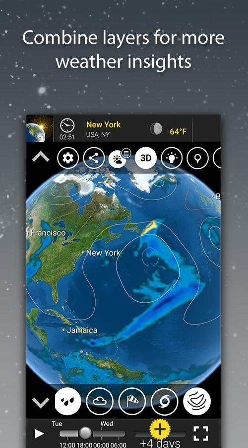 MeteoEarth 2 تصوير الشاشة