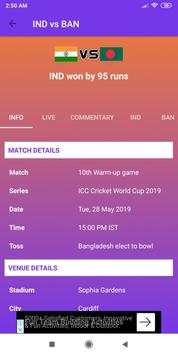 ICC Cricket World Cup 2019 screenshot 4