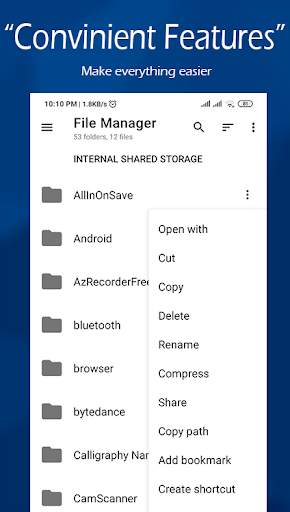 File Manager Lite - Local and Cloud File Explorer screenshot 11