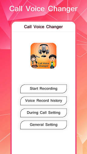 Call Voice Changer : Male to Female Voice Changer screenshot 1