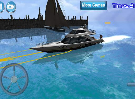 3D Boat Parking Racing Sim screenshot 6