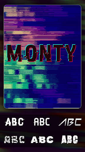 Glitch Typography - Glitch Effect Name Art screenshot 4