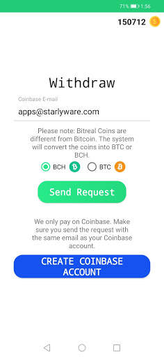 BitReal: Earn Bitcoin & BCH स्क्रीनशॉट 5