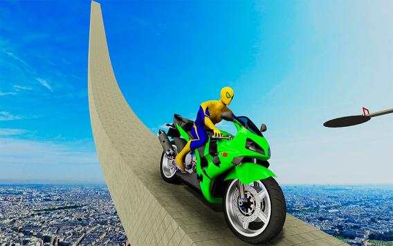 Super Hero Tricky Bike Race: Mega Ramp screenshot 5