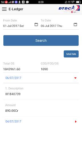 DTDC SmartApp screenshot 5