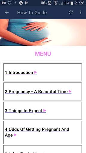 How To Get Pregnant Fast screenshot 2