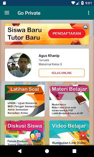 Go Private - Aplikasi Belajar di Rumah screenshot 3