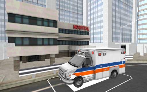 Ambulance Parking 3D screenshot 3