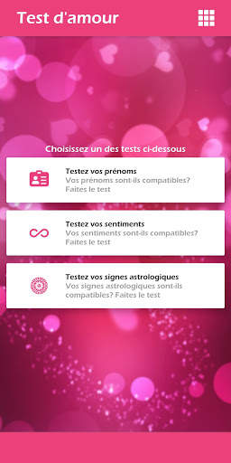 Test d'amour: Testez votre amour screenshot 1