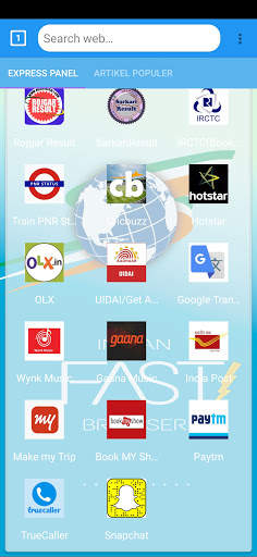 Indian Fast Browser screenshot 3