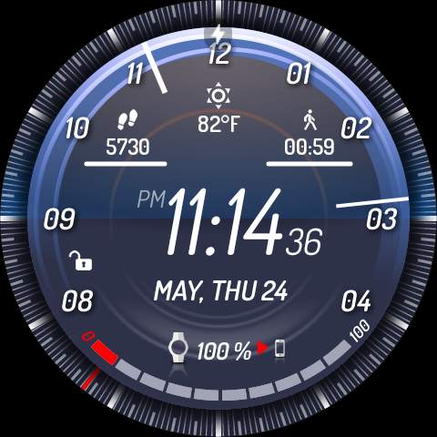 Cluster Watch Face screenshot 11