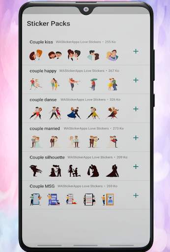 WAStickerApps Love Couple Stickers for WhatsApp screenshot 4