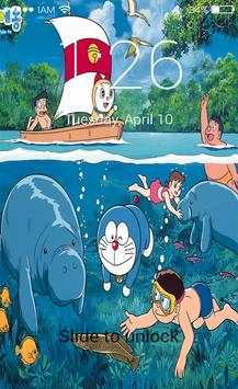 Doraemon Lock Screen screenshot 1