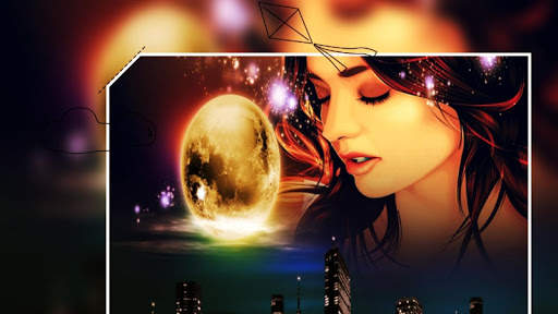 Beautiful Night Love Photo Frames Greeting Cards screenshot 8