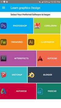 Learn Graphics Design 1 تصوير الشاشة