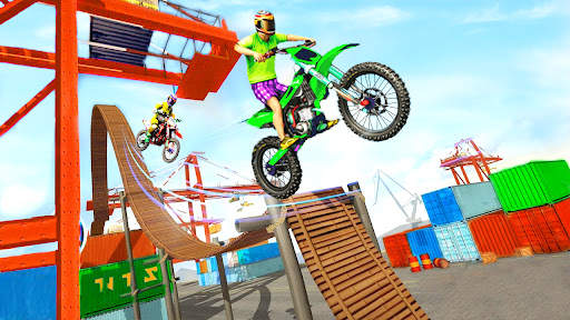 Bike Stunt Games Racing Stunts screenshot 2