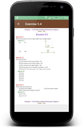 6th Class Maths Solutions - CBSE screenshot 3