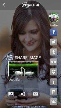FlyMe - One Click Social Share screenshot 5