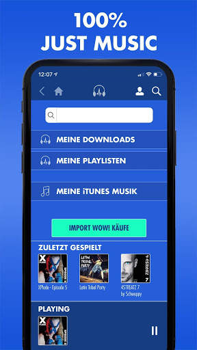 WOW! Player screenshot 1