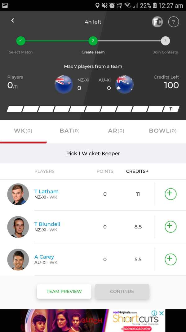 DREAM 11 Lite screenshot 3