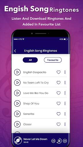 English Song Ringtone screenshot 3