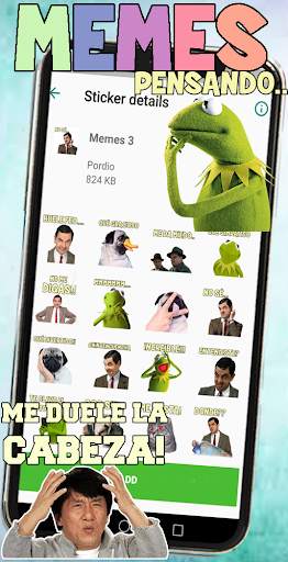 Memes frases stickers para WhatsApp screenshot 5
